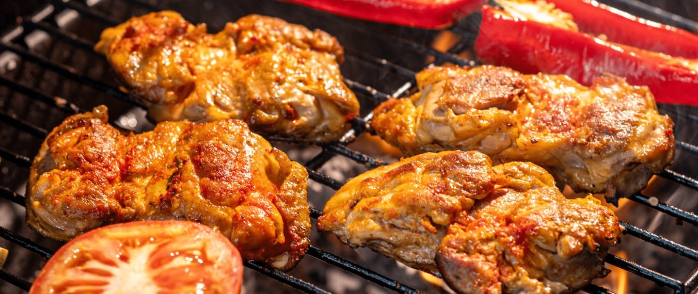 Receta de churrasco de pollo a la parrilla