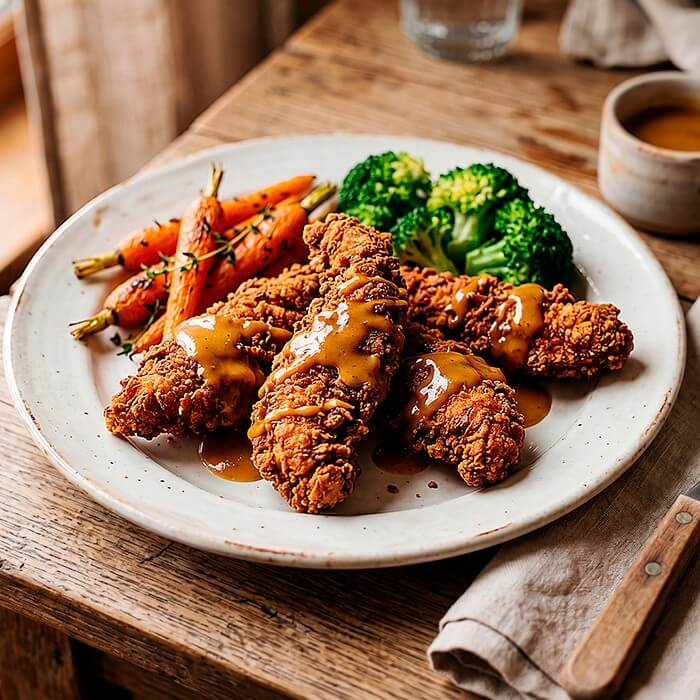 Receta de deditos de pollo apanado con Jorge Rausch